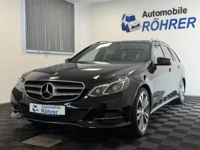Gebraucht Mercedes E200 Avantgarde 184 PS (135 kW) 2013 197 (obsidianschwarz  metalli Kombi