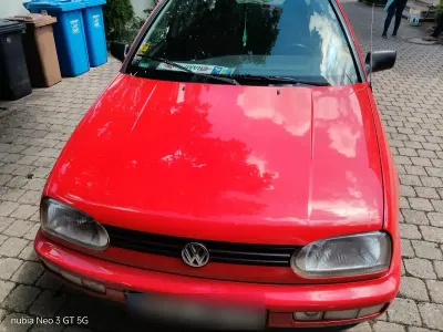 Gebraucht VW Golf III 60 PS (44 kW) 1997 Rot Kleinwagen