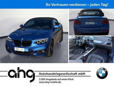 Usata BMW 220 M Sport 184 CV (135 kW) 2019 Blu Cabrio