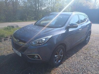 Second-hand Hyundai ix35 135 CP (99 kW) 2014 Albastru SUV