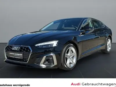 Second-hand Audi A5 Sportback S-Line 231 CP (169 kW) 2020 Negru Hatchback