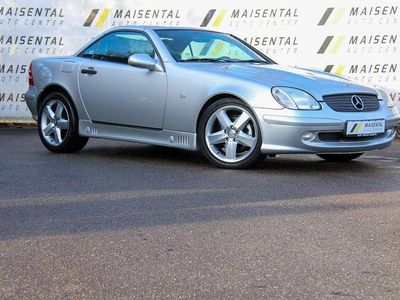 Gebraucht Mercedes SLK230 193 PS (141 kW) 1997 Silber Cabrio