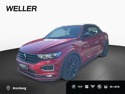 Kings red (rot) Gebraucht 2021 VW T-Roc Cabriolet R-line Cabrio | 21.890 € (Guter Preis)