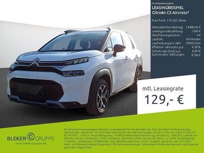 Weiss Gebraucht 2023 Citroën C3 Limousine | 14.880 € (Fairer Preis)