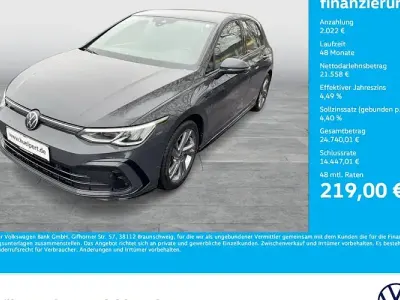 Brugt VW Golf VIII R-line 131 HK (96 kW) 2024 Grå Sedan