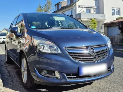 Gebraucht Opel Meriva 120 PS (88 kW) 2016 Blau Van / Kleinbus