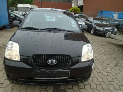 Gebraucht Kia Picanto LX 65 PS (47 kW) 2006 Galaxyschwarz Kleinwagen