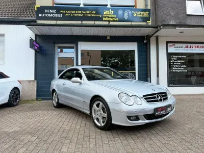 Gebraucht Mercedes CLK280 231 PS (169 kW) 2006 Silber Coupé