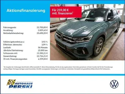 Occasion VW T-Roc R-line 110 PK (80 kW) 2023 Blauw SUV