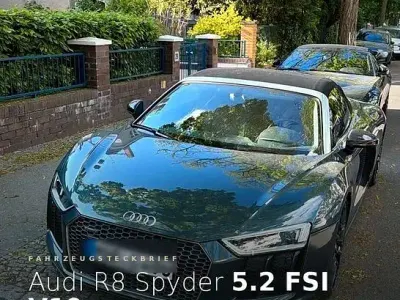 Gebraucht Audi R8 Spyder Sport 540 PS (397 kW) 2017 Grün Cabrio