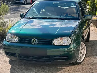 Gebraucht VW Golf 115 PS (84 kW) 2000 Grün Cabrio