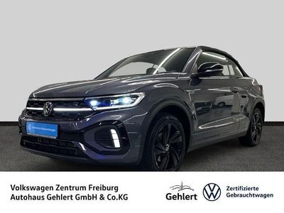 Gebraucht VW T-Roc Cabriolet R-line 150 PS (110 kW) 2024 Grau Cabrio