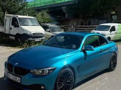 Gebraucht BMW 420 Sport Line 184 PS (135 kW) 2017 Blau Cabrio