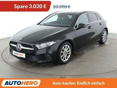 Gebraucht Mercedes A180 Progressive 136 PS (100 kW) 2020 Schwarz Limousine