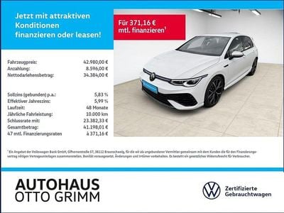 Gebraucht VW Golf VIII R 333 PS (244 kW) 2023 Weiß Limousine