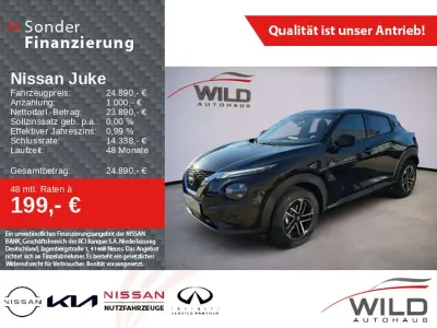 Neu Nissan Juke N-Connecta 114 PS (83 kW) 2025 Pearl black SUV