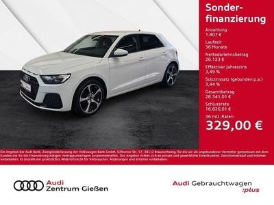 Gebraucht Audi A1 Sportback Advanced Plus 95 PS (69 kW) 2025 Gletscherweiß metallic Kleinwagen