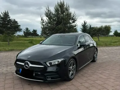 Gebraucht Mercedes A180 AMG line 136 PS (100 kW) 2020 Schwarz Kleinwagen