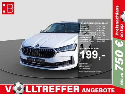Gebraucht Skoda Superb LAURIN & KLEMENT 193 PS (141 kW) 2025 Purity weiss Kombi