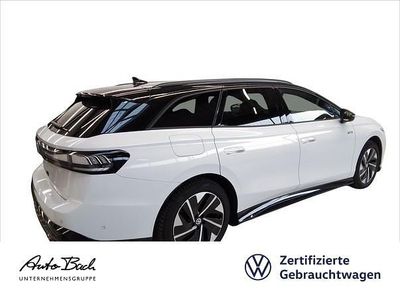 Gebraucht VW ID.7 GTX 250 kW (340 PS) 2025 Gletscherweiß metallic/schwarz Kombi