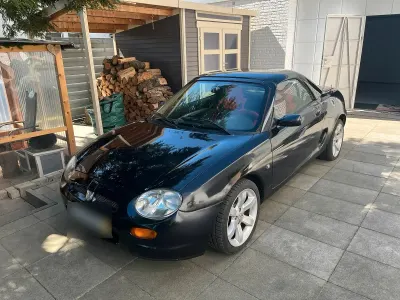 Second-hand MG F 120 CP (88 kW) 2001 Negru Cabrio