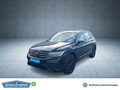 Gebraucht VW Tiguan Allspace Life 200 PS (147 kW) 2022 Schwarz SUV
