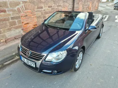 Brugt VW Eos 116 HK (85 kW) 2007 Blå Cabriolet