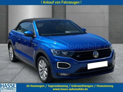 Gebraucht VW T-Roc Cabriolet R-line 150 PS (110 kW) 2020 Ravennablaumetallic Cabrio