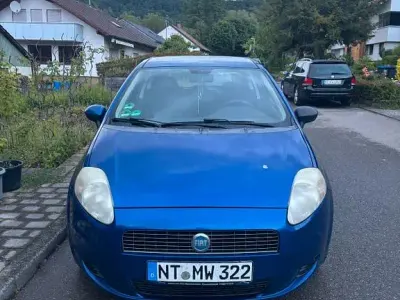 Gebraucht Fiat Punto Active 77 PS (56 kW) 2007 Blau Kleinwagen