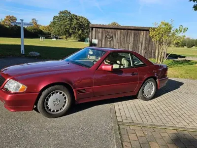 Gebraucht Mercedes SL280 193 PS (141 kW) 1994 Rot Cabrio