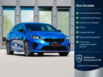 Gebraucht Kia ProCeed GT GT-Line 204 PS (150 kW) 2019 Blau Kleinwagen