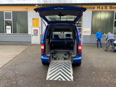 gebraucht VW Caddy Life-1.Hand-Rollstuhlrampe-8.Fach bereift