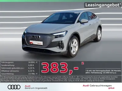 Gebraucht Audi Q4 Sportback e-tron Comfort 125 kW (170 PS) 2023 Grau SUV