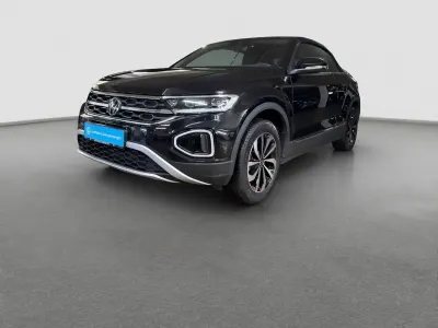 Gebraucht VW T-Roc Cabriolet Style 110 PS (80 kW) 2023 Schwarz Cabrio