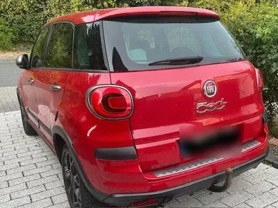 Gebraucht Fiat 500L 120 PS (88 kW) 2020 Rot Van / Kleinbus