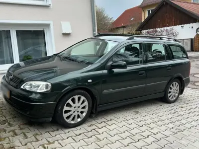 Gebraucht Opel Astra 80 PS (58 kW) 2002 Grün Kombi