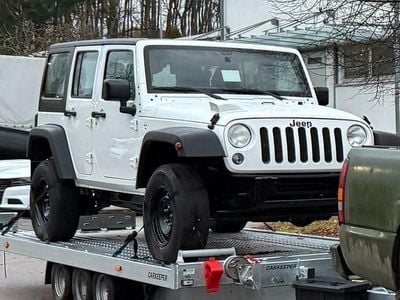 Gebraucht Jeep Wrangler Unlimited 200 PS (147 kW) 2016 Weiß SUV