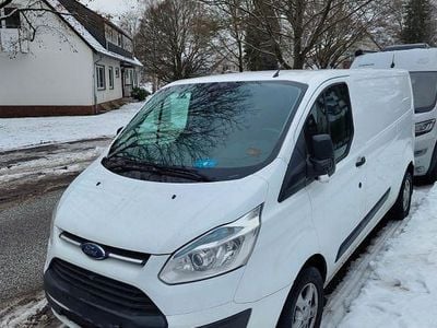 Gebraucht Ford Transit Custom 125 PS (91 kW) 2014 Weiß Van / Kleinbus