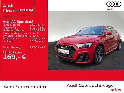 Gebraucht Audi A1 S-Line 116 PS (85 kW) 2025 Progressivrot metallic Limousine