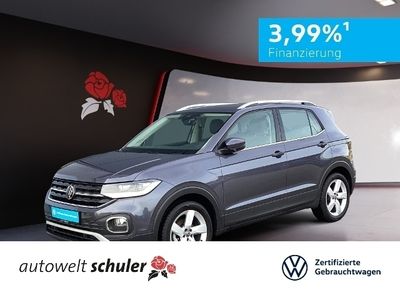 gebraucht VW T-Cross - Style 1.0 TSI DSG AHK RFK NAVI SHZ