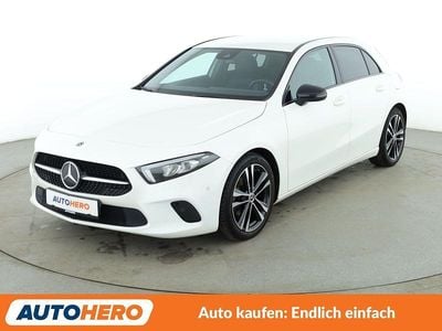 Gebraucht Mercedes A180 Progressive 136 PS (100 kW) 2019 Weiß Limousine