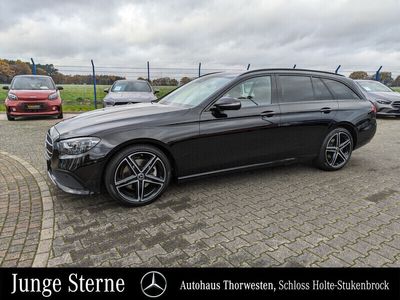 gebraucht Mercedes E220 d 4M T 19" Standheizung MBUX FACELIFT