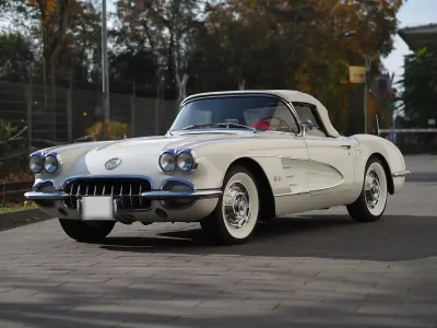 Gebraucht Corvette C1 230 PS (169 kW) 1960 Weiß Cabrio
