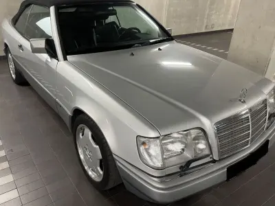 Brugt Mercedes E200 Edition 136 HK (100 kW) 1997 Sølv Cabriolet