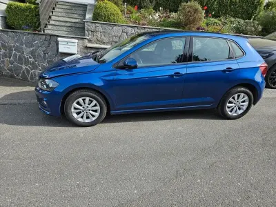 Brugt VW Polo Highline 95 HK (69 kW) 2019 Blå Hatchback