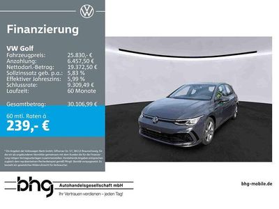 Gebraucht VW Golf VIII R-line 131 PS (96 kW) 2024 Grau Limousine