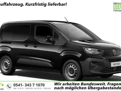Neu Peugeot Partner 131 PS (96 kW) 2026 Perla nera schwarz me... Van / Kleinbus