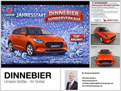 Neu Suzuki Swift Comfort 83 PS (61 kW) 2025 Orange (metallic) Kleinwagen