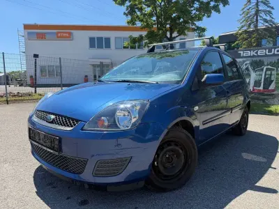 Gebraucht Ford Fiesta 69 PS (50 kW) 2007 Blau Kleinwagen