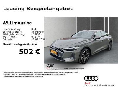 Neu Audi A5 Sport 299 PS (219 kW) 2025 Grau Coupé